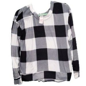 Secret Treasures, size: small/child (4-6), color: black, white and gray